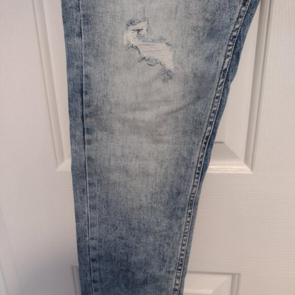 FSBN Light Blue Distressed Denim Jeans - Picture 4 of 12